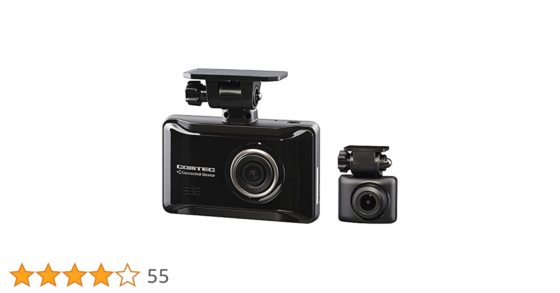 Amazon | コムテック 車用 前後2カメラ ドライブレコーダー